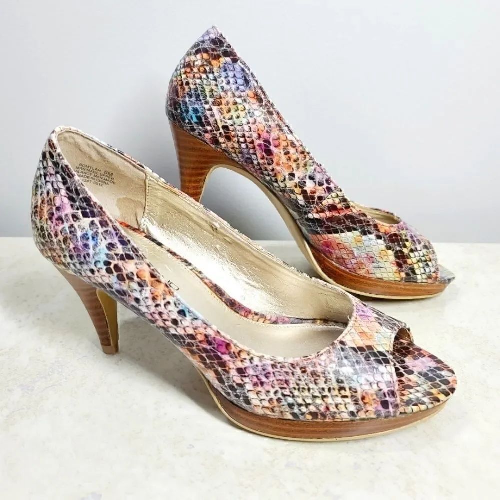 Bandolino Rainbow Snakeskin
